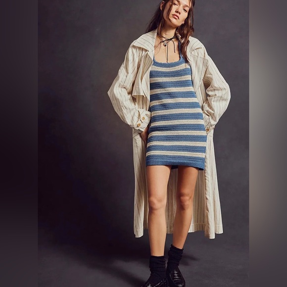 Free People Melia Mac Coat Size L. $228. B12 - Picture 2 of 6